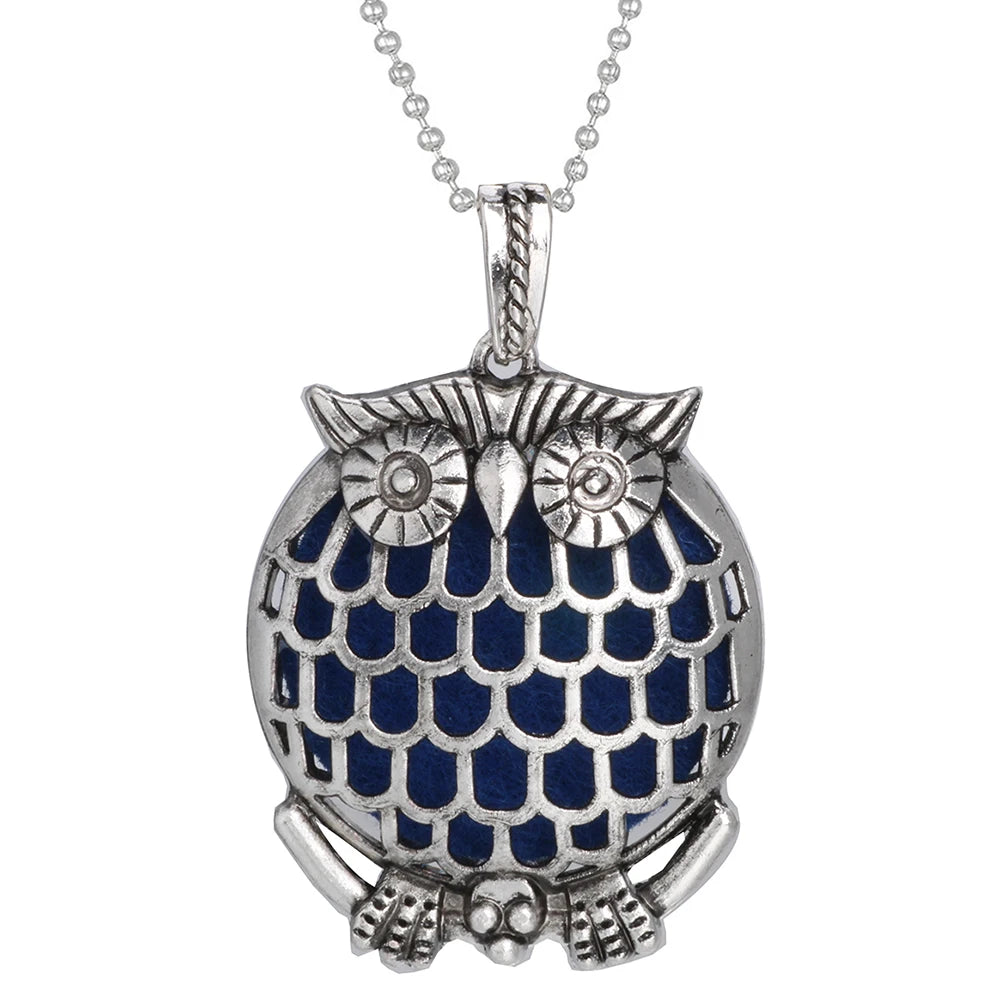 Tree of Life Diffuser Necklace - Aromatherapy Essential Oil Locket Pendant