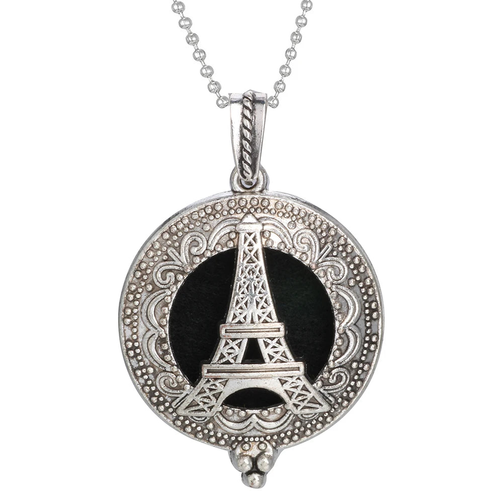 Tree of Life Diffuser Necklace - Aromatherapy Essential Oil Locket Pendant