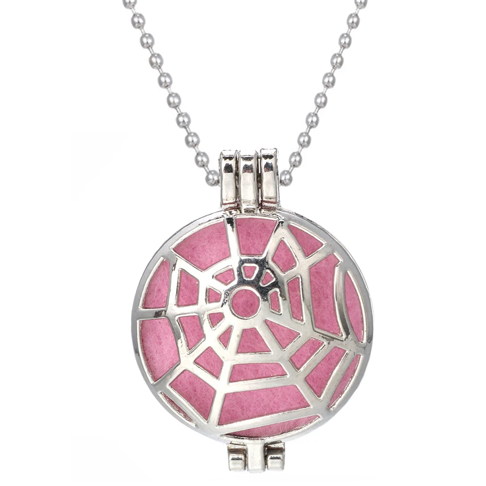 Tree of Life Diffuser Necklace - Aromatherapy Essential Oil Locket Pendant