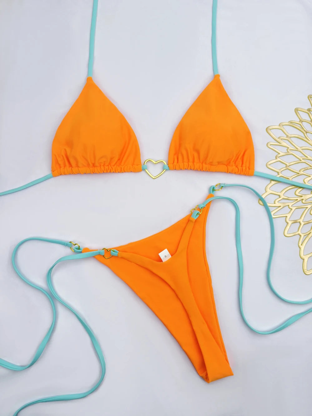 Scarlet Luxe Triangle Bikini Set