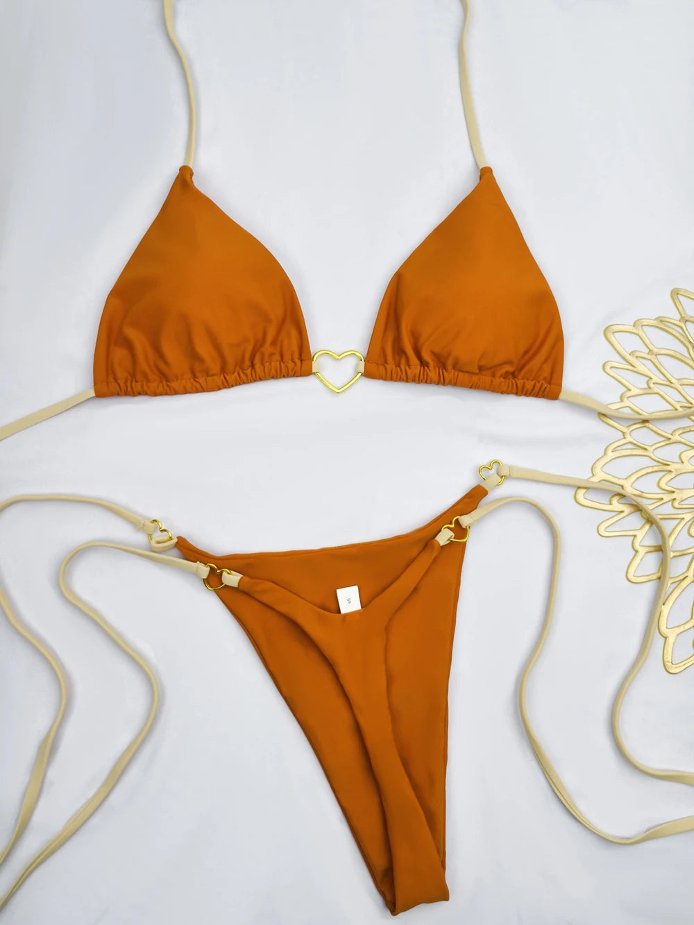 Scarlet Luxe Triangle Bikini Set