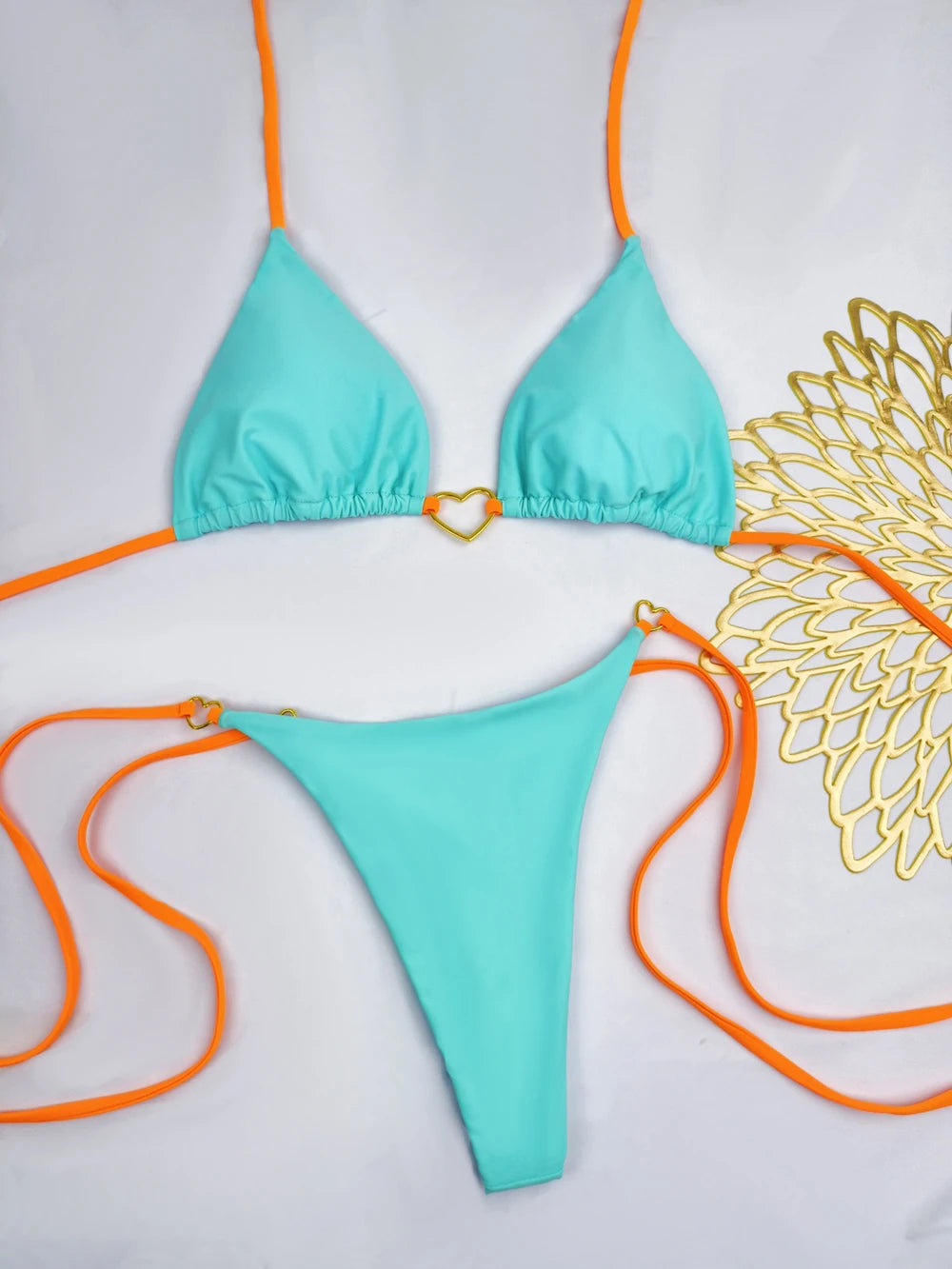 Scarlet Luxe Triangle Bikini Set