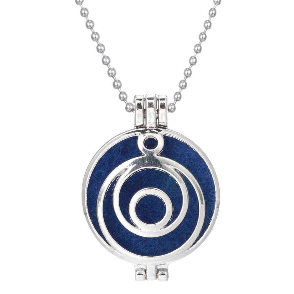 Tree of Life Diffuser Necklace - Aromatherapy Essential Oil Locket Pendant
