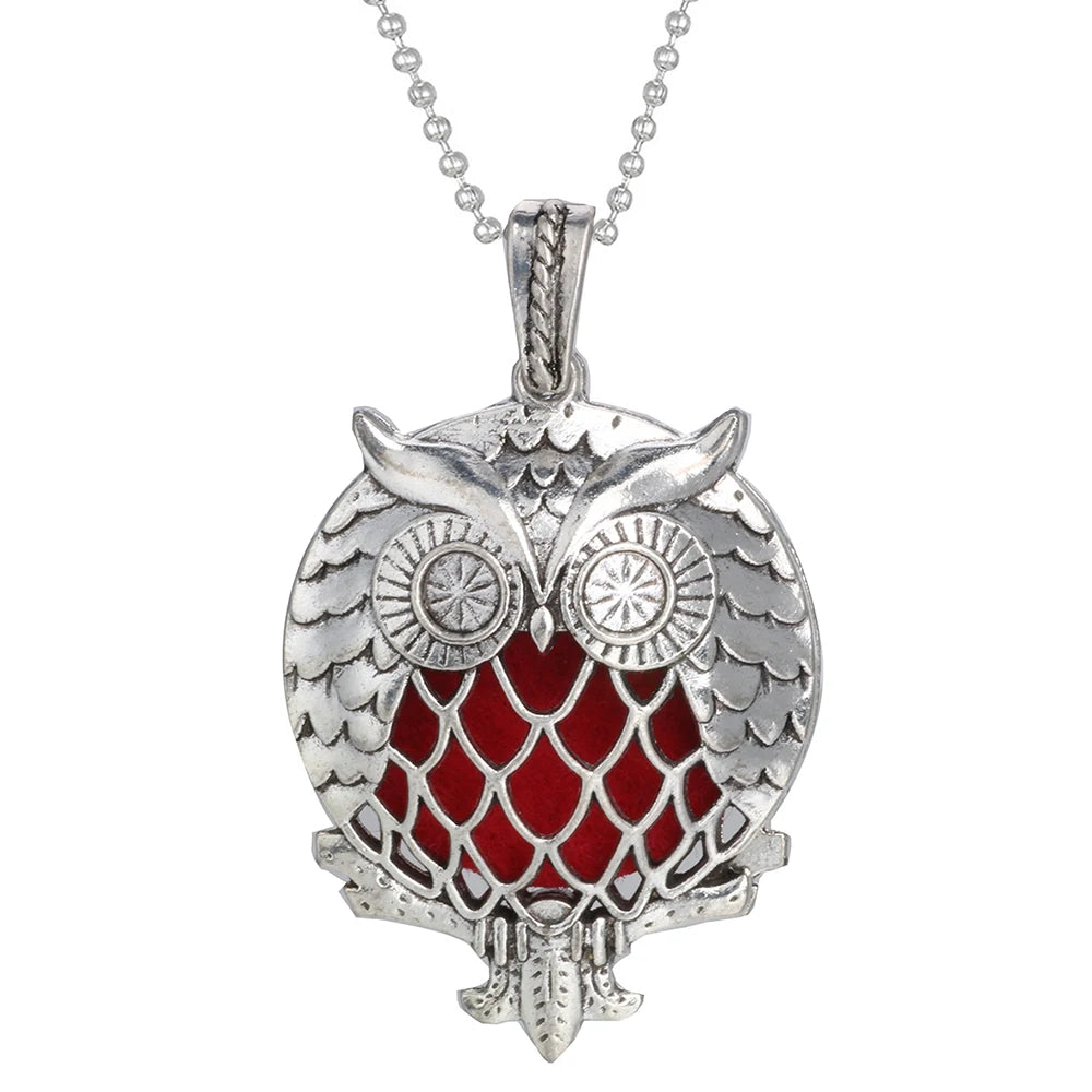Tree of Life Diffuser Necklace - Aromatherapy Essential Oil Locket Pendant