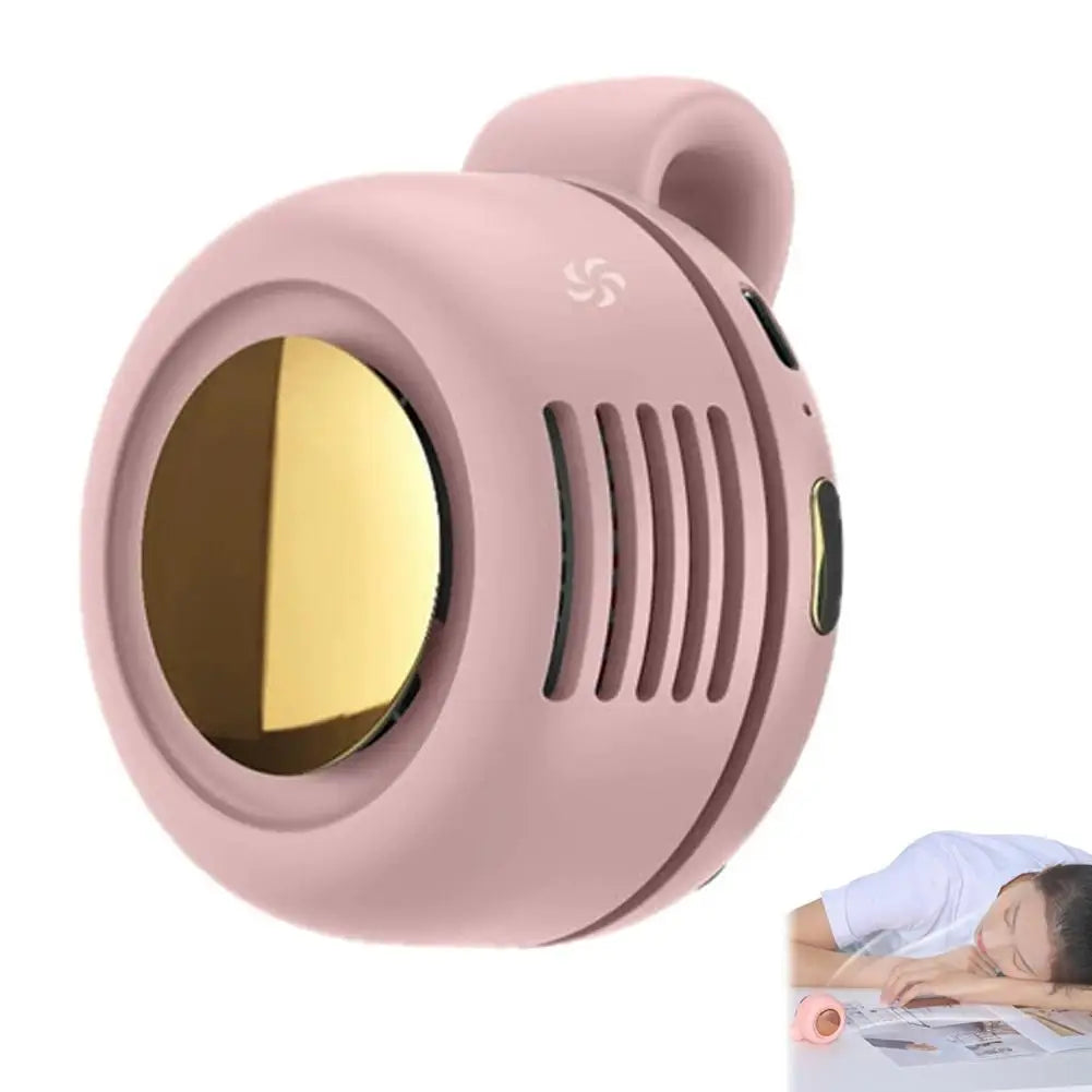 Wearable 360° Neck Fan - Hands-Free Bladeless 
Cooling Fan for Summer Travel & Everyday Use