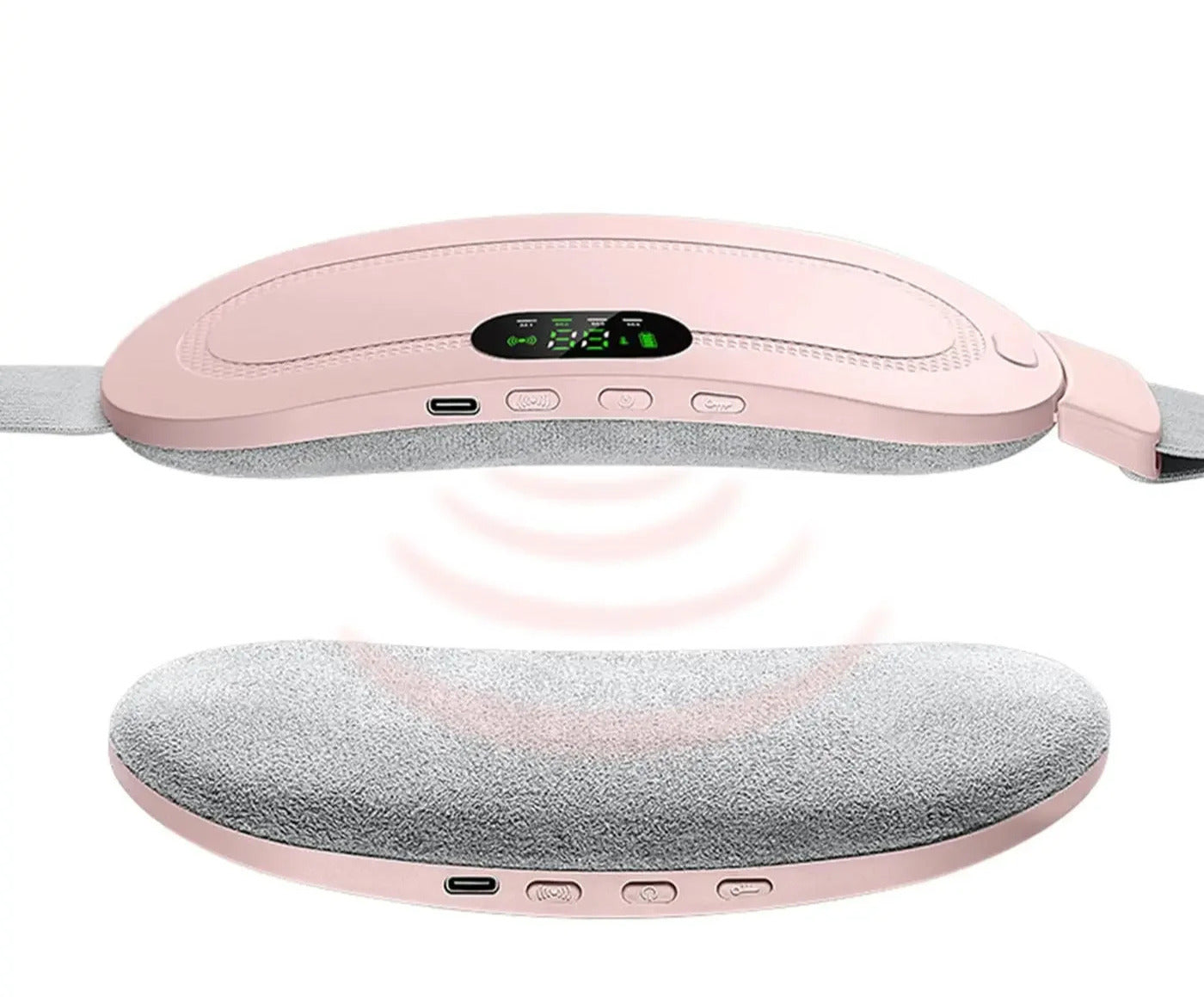 Wearable Menstrual Heating Pad – Electric Period Pain Relief Belt with Heat & Vibration